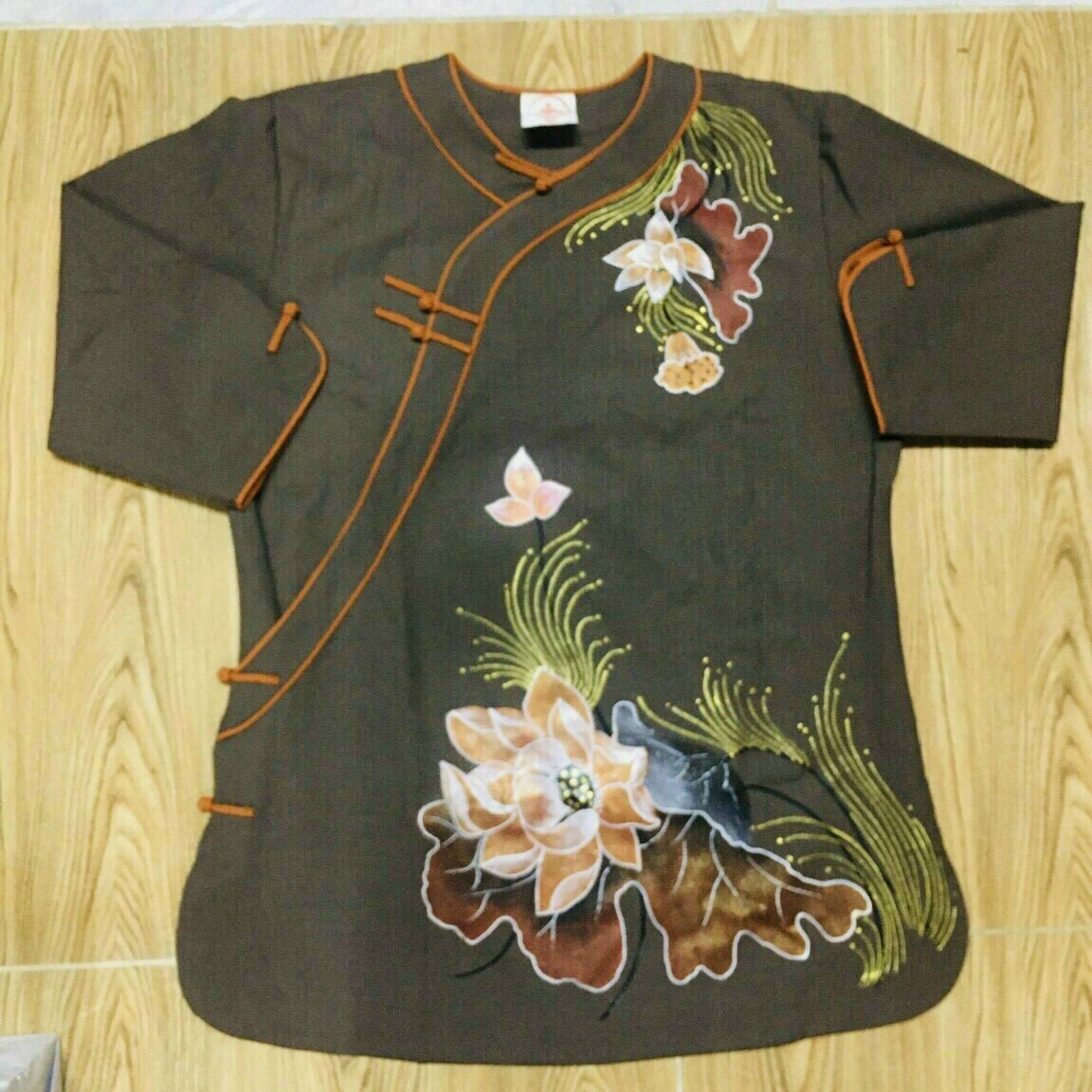 Cài xéo 2 viền